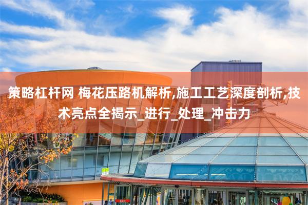 策略杠杆网 梅花压路机解析,施工工艺深度剖析,技术亮点全揭示_进行_处理_冲击力