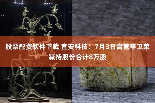 股票配资软件下载 宜安科技：7月3日高管李卫荣减持股份合计8万股