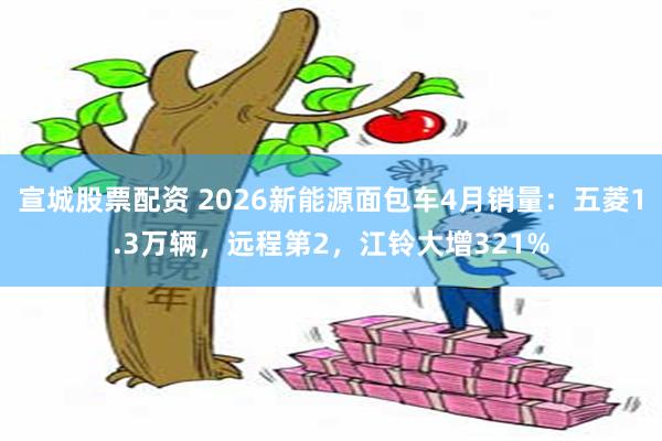 宣城股票配资 2026新能源面包车4月销量:五菱1.3万辆,远程第2,江铃大增321%