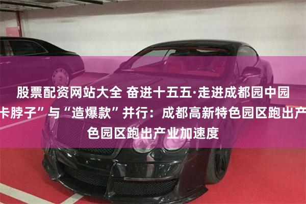 股票配资网站大全 奋进十五五·走进成都园中园|破局“卡脖子”与“造爆款”并行:成都高新特色园区跑出产业加速度