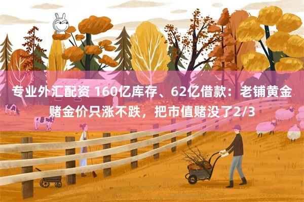 专业外汇配资 160亿库存、62亿借款:老铺黄金赌金价只涨不跌,把市值赌没了2/3