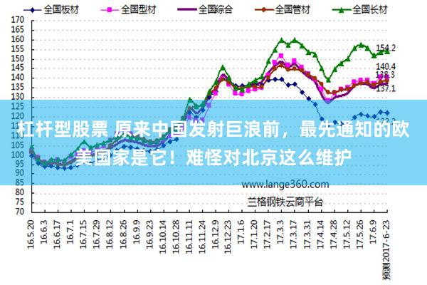 杠杆型股票 原来中国发射巨浪前，最先通知的欧美国家是它！难怪对北京这么维护