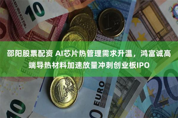 邵阳股票配资 AI芯片热管理需求升温，鸿富诚高端导热材料加速放量冲刺创业板IPO